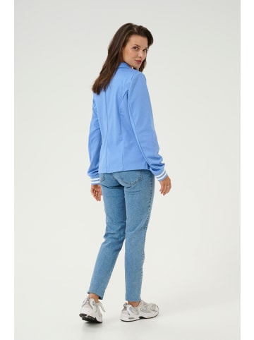 Kaffe Blazer Kinnie Regular fit in Ebb & FLower/Chalk Stripe