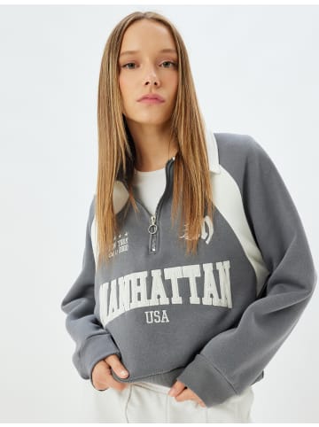 KOTON Sweatshirt in Anthrazit
