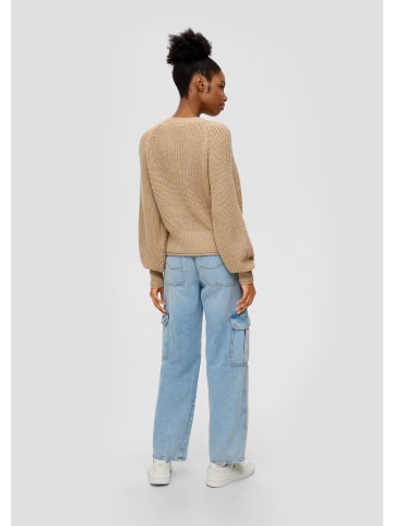 QS Strickpullover in 8170_beige