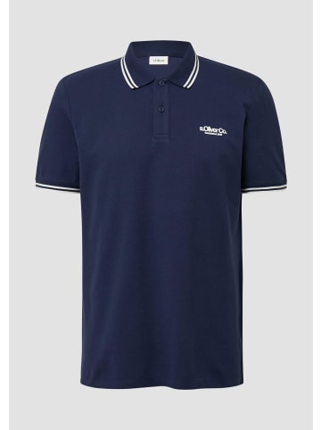 s.Oliver Polo-Shirt in 5852_tiefblau