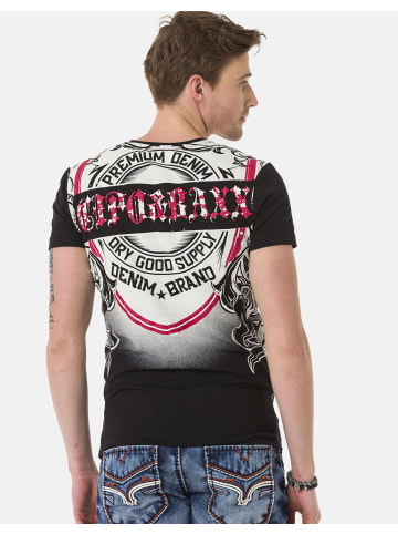 Cipo & Baxx T-Shirt in BLACK