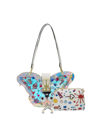 myMo Handbag Handbag in White Multicolor
