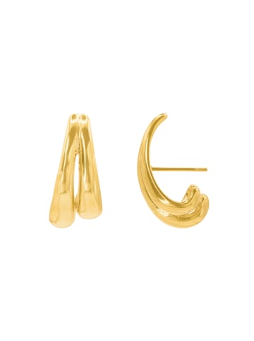 Steel_Art Ohrstecker Damen Fusca goldfarben in goldfarben