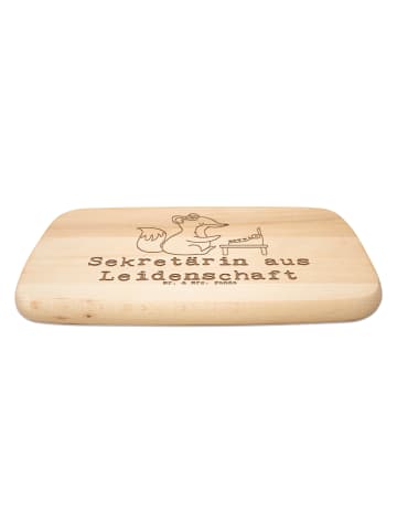 Mr. & Mrs. Panda schneidebrettchen Sekretärin Leidenschaft mit S... in Transparent