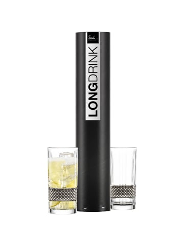 Eisch 2er Set Longdrinkgläser Glen 350 ml in platin