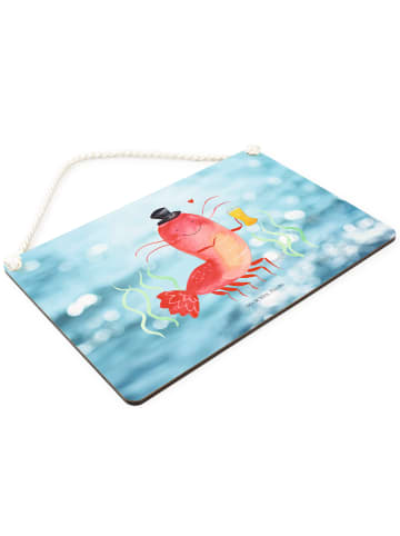 Mr. & Mrs. Panda Schild Hummer Weizen ohne Spruch in OZeichenanblue