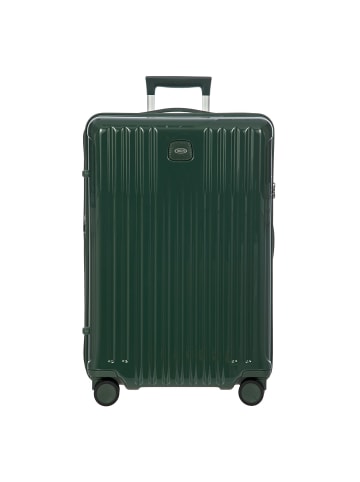 BRIC`s Positano 4 Rollen Trolley 69 cm smaragdgruen