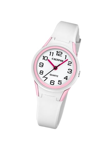 Calypso Analog-Armbanduhr Calypso Junior weiß klein (ca. 29mm)