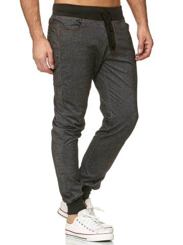 Arizona-Shopping Jogginghose Jeans Optik Sweathose Stretch Sporthose und Jungen in Schwarz