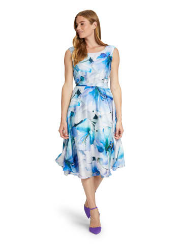 Vera Mont Cocktailkleid mit Print in Blue/White