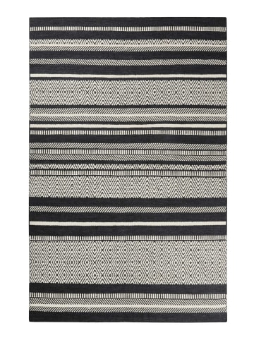 Esprit home Teppich "Hudson Kelim" in Grau/Schwarz/Weiß
