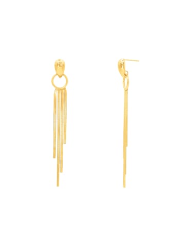 Steel_Art Ohrstecker Damen Rosa goldfarben in goldfarben