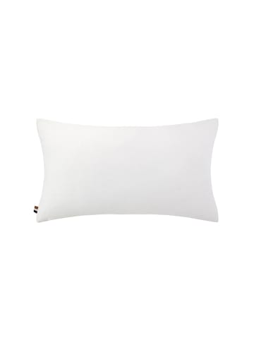 HUGO BOSS home Dekokissen Linobold Kissen in weiss