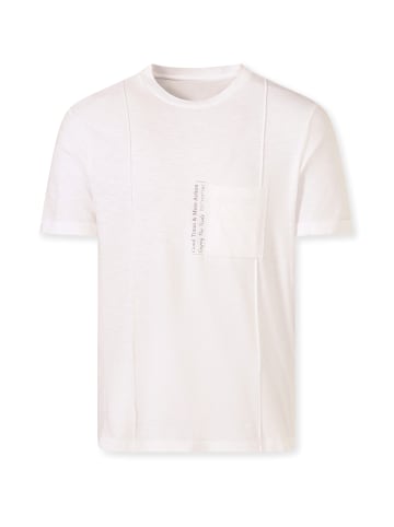 WITT WEIDEN Kurzarm-Shirt in weiß