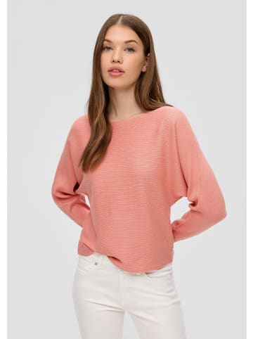 QS Strickpullover in 2108_koralle