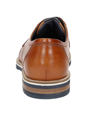 Sioux Schnürschuh Rostolo-704 in cognac