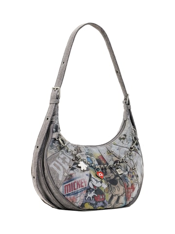 Desigual Umhängetasche 'Mickey Alldenim Calgary 3.0' in grau