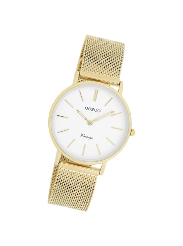 Oozoo Analog-Armbanduhr Oozoo Timepieces gold mittel (ca. 32mm)