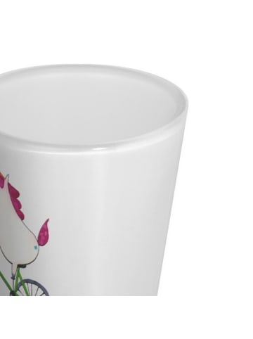 Mr. & Mrs. Panda Shotglas Einhorn Radfahrer ohne Spruch in Transparent