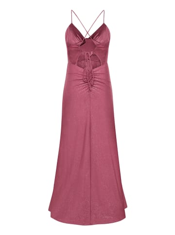 Vera Mont Abendkleid im Glitzer-Look in Pink/Pink