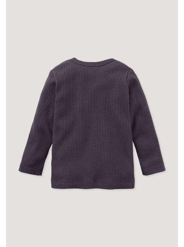 Hessnatur Shirt Regular in dunkle traube