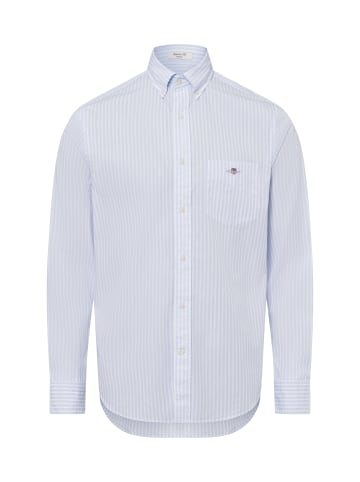 Gant Hemd in weiß hellblau