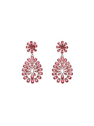 NAEMI Women Earrings in Silver Pink