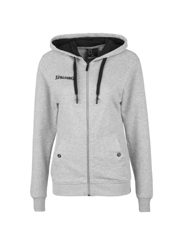 Spalding Kapuzenjacke Flow Zipper in grau