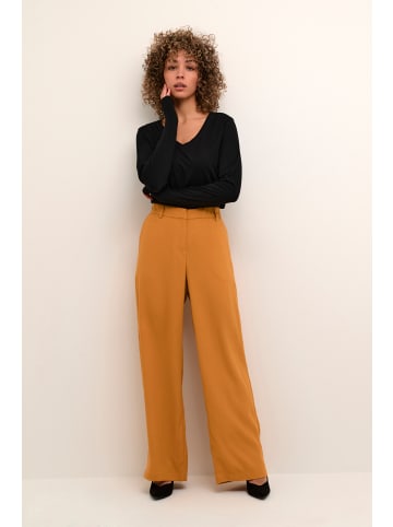 Cream Langarm-Shirt Naia Regular fit in Pitch Black