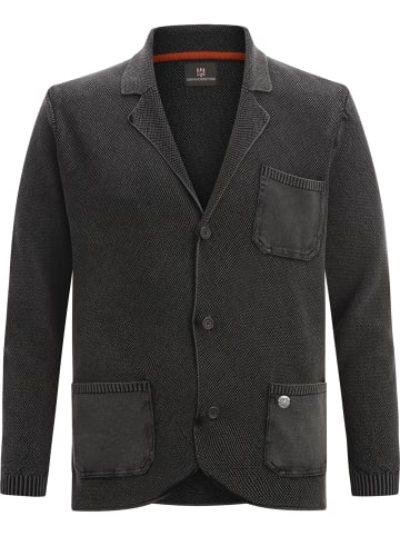Jan Vanderstorm Strickjacke SIGURDULFAR in schwarz