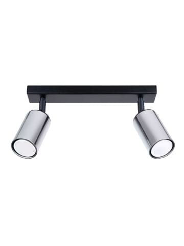 Nice Lamps Plafond SOLARA 2 schwarz/chrom H 1