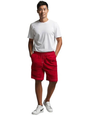 Kappa Kappa Badehose Logo Zolg L_rot