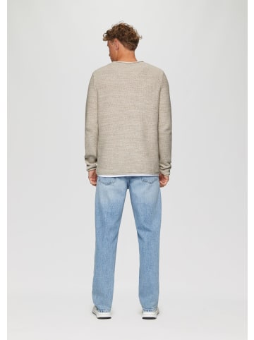 QS Strickpullover  in  82W0_sandfarben