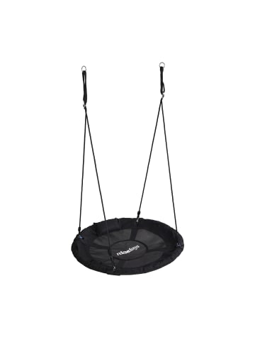 relaxdays Nestschaukel in Schwarz – 100 cm