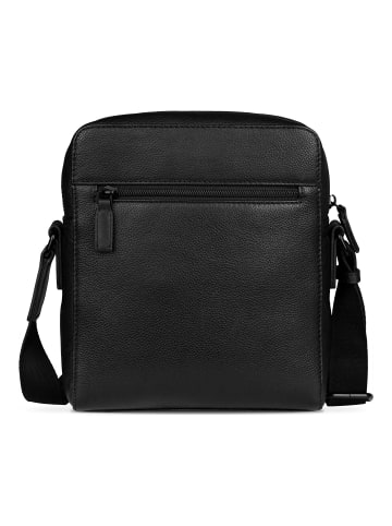 Bugatti Black Umhängetasche Leder 20 cm schwarz