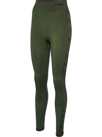 Hummel Leggings in Grün