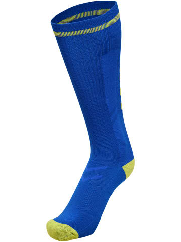 Hummel Hummel High Indoor Socken Elite Multisport Erwachsene Schnelltrocknend in TRUE BLUE/BLAZING YELLOW