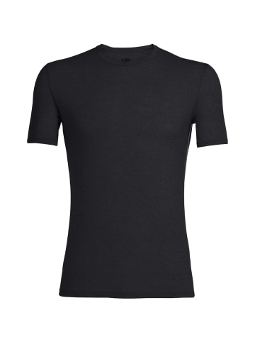 icebreaker T-Shirt Anatomica s/s Crewe in Schwarz