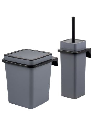 bremermann 2tlg. Bad-Set SAVONA Softtouch ca. 18 x 25 x 21 cm (B/H/T)