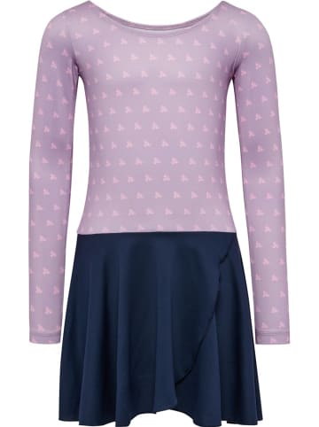 Hummel Kinder Trainingsanzug "Mix Gymsuit Longsleeve" in Lila