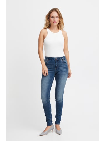Pulz Jeans PZCARMEN skinny fit in Medium blue denim