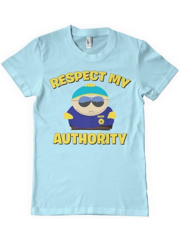 South Park T-Shirt "Respect My Authority T-Shirt" in Blau