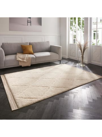 Mint Rugs Hochflor Teppich ColIn-Beige