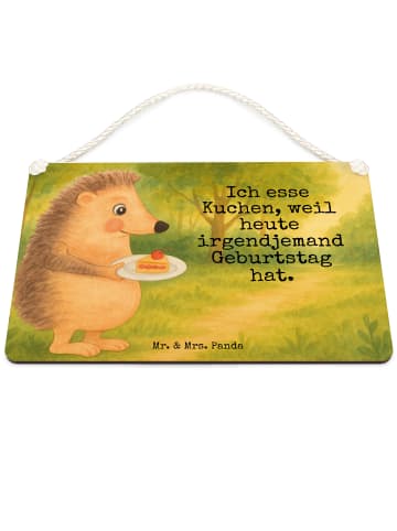 Mr. & Mrs. Panda Wanddeko Igel Kuchenstück Design mit Spruch in Weiß