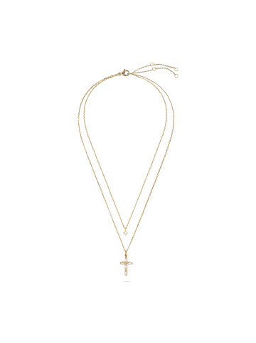Tamaris Schmuck-Set Cross in gold