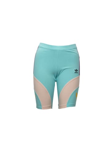 adidas Hose Cycling Short Hot Pant in Blau