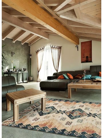 Atticgo Kurzflor-Teppich ANTALIA in mehrfarbig