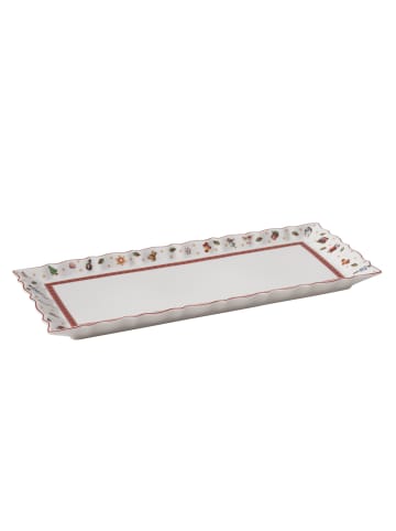 Villeroy & Boch Königskuchenplatte Toy's Delight in Bunt 39 x 16 cm in bunt