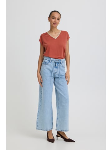 b. young Kurzarm-Bluse BYPERL Regular fit in Marsala