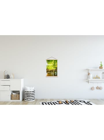 MuchoWow Poster mit Leiste Waldlicht  (BxH)